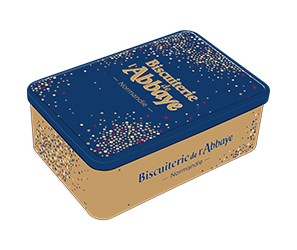 coffret paillette boite noel