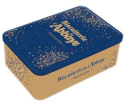 coffret paillette boite noel